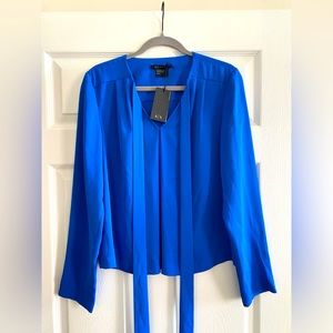 Armani Exchange Tie Blouse